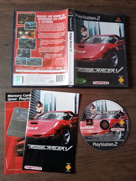 Ridge Racer V PlayStation 2 PAL Prix Photo Présentation