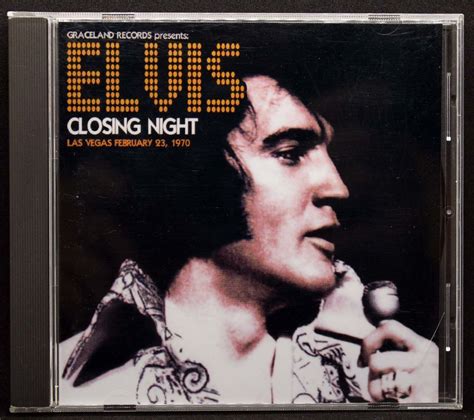 代購代標第一品牌－樂淘letao－ エルヴィス・プレスリー Elvis Presley Closing Night February