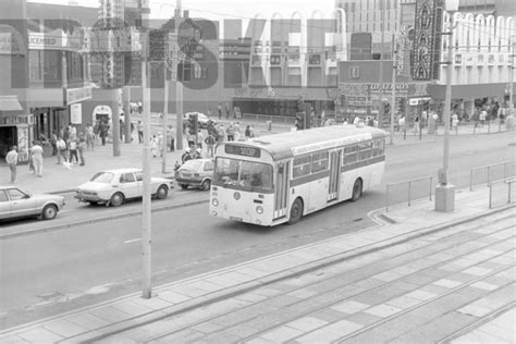 Mm Black And White Negative Blackpool Corporation Aec Swift