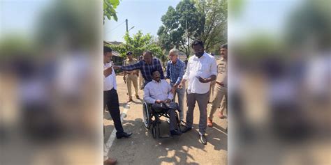 Du Ex Professor Gn Saibaba Released From Nagpur Jail After Acquittal In Maoist Links Case The