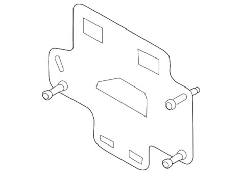 Genuine BMW Cruise Control Distance Sensor Bracket 66316883865 EBay