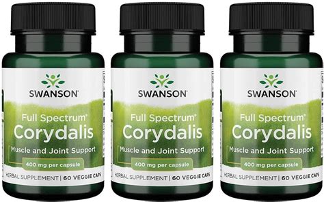 Amazon Swanson Full Spectrum Corydalis 400 Milligrams 60 Veg