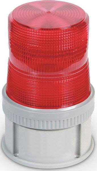 Edwards Signaling Warning Light Strobe Tube Vac Red Histr N