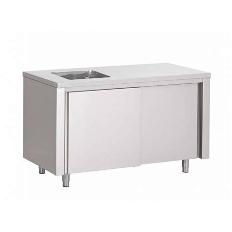 Table Armoire Inox Centrale Du Chef Vier P X H Mm Po