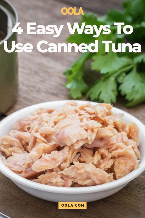 Four Easy Ways To Use Canned Tuna Healthy Recipes Big Meals Healthy Eating