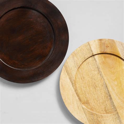 Zadia Wood Bamboo Charger Plate Reviews Joss Main