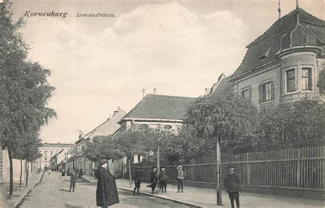 Korneuburg Donaustrasse um 1915 Wiener Werkstätte Postkarten