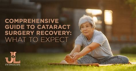 Guide To Cataract Surgery Recovery - JL Eye Specialists