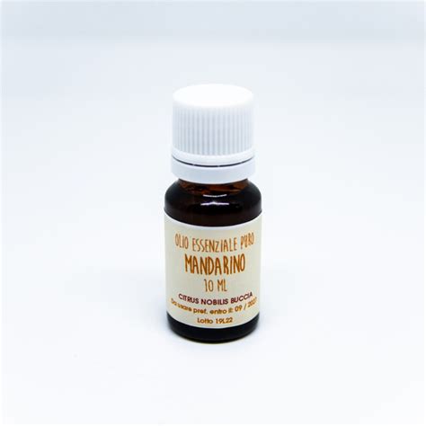 MANDARINO Olio Essenziale Puro Naturvita Shop