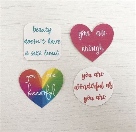 Body Positivity Stickers Etsy