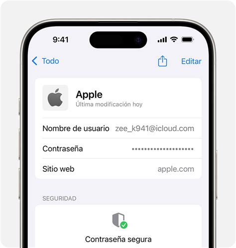 Buscar Contraseñas Y Llaves De Acceso Guardadas En El Iphone Soporte