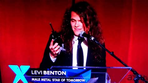 Levi Benton Award Youtube