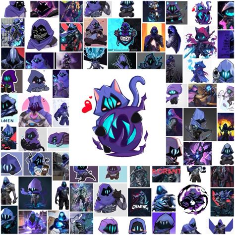 Hình Dán Sticker Omen 60 ảnh ép Lụa Khác Nhau ảnh Sticker Omen Game