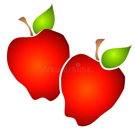 Clipart Apples Stock Illustrations 1 913 Clipart Apples Stock