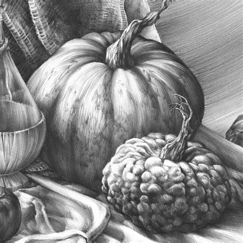 Pencil Still Life Print Pencil Drawing Print Realistic Etsy