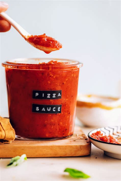 Easy Homemade Pizza Sauce Minimalist Baker Recipes