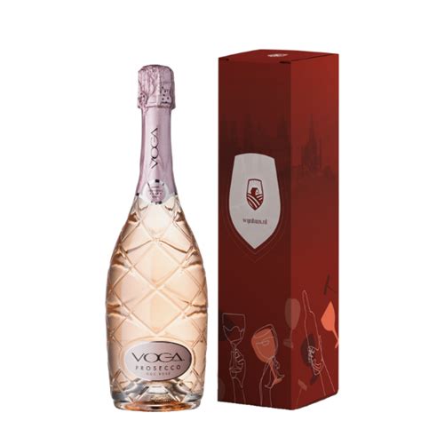 Voga Prosecco Spumante Ros Wijn Cadeau Wijnhuis