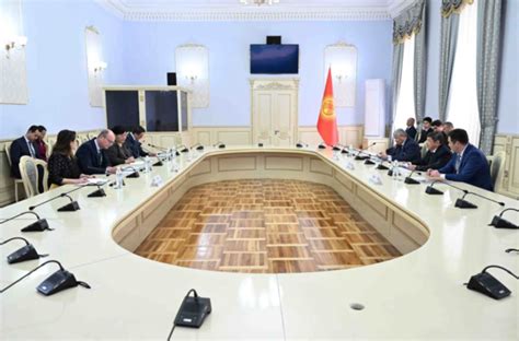 Kyrgyzstan And Ebrd Explore Collaborative Projects And Future Prospects