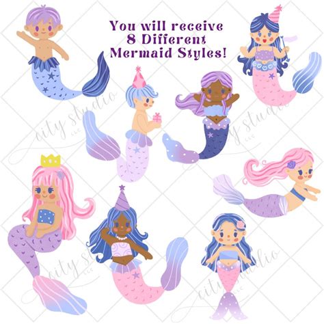 Mermaid Tail Mermaids Svg Mermaid Clipart Mermaid Clip Art Etsy