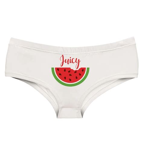 Leimolis Watermelon Letter Funny Print Sexy Hot Panties Female Kawaii