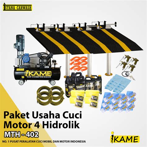 Paket Alat Usaha Cuci Motor Hidrolik Mth Ikame The Best Equipment