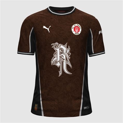 St Pauli X Puma Home TheMaverick87 FIFA 23 Kit Creator Showcase