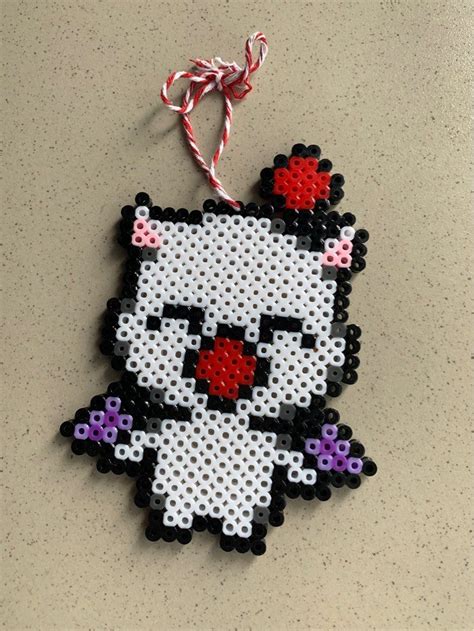 Final Fantasy Mog Perler Bead Large Hobbies And Toys Stationery And Craft