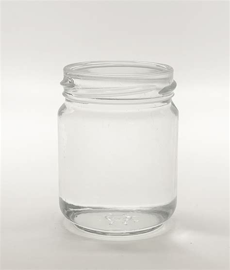 100ml Glass Jar Clear Birds Nest Jar 53mm Twist Off Lid Chili Jar