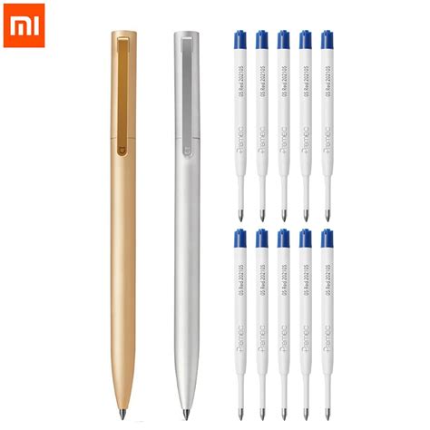 Original Xiaomi Mijia Metal Sign Pen Ballpen Mijia Signing Pen 0 5MM