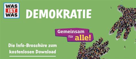 Kostenloser Download WAS IST WAS Demokratie Broschüre ist da