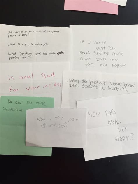 Anonymous Sex Questions Asked By Ninth Graders 16 Pics