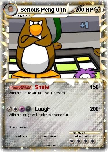 Pokémon Serious Peng U In Smile My Pokemon Card