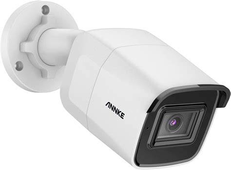 Annke C K Poe Outdoor Surveillance Camera With Ai People Vehicle