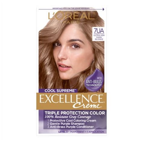 L'Oreal Paris Excellence Cool Supreme Ultra Ash Dark Blonde Permanent ...