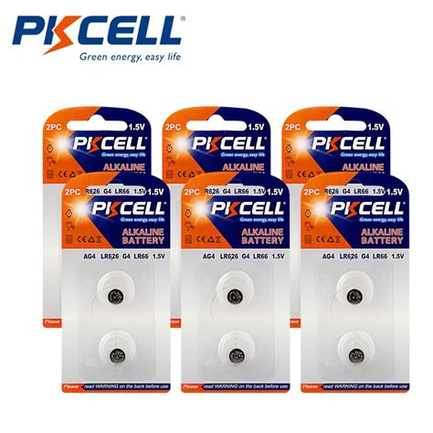 Pkcell V Ag Battery Sr Lr Lr Sr Button Cell Watch