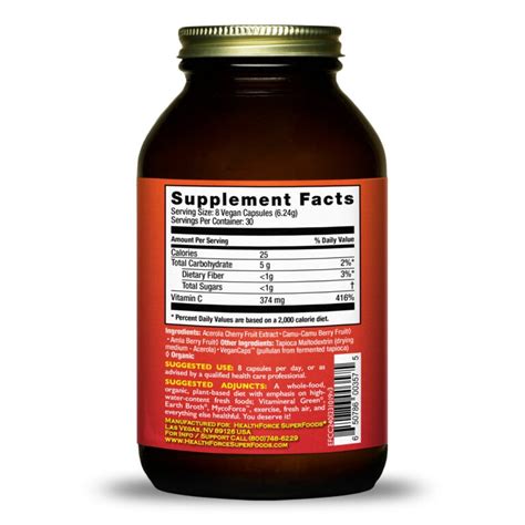 Truly Natural™ Vitamin C Healthforce Superfoods