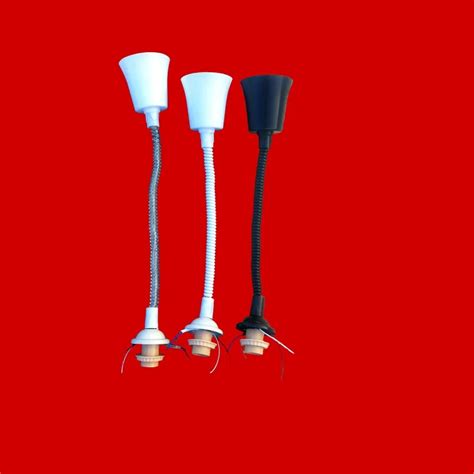 E14 or E27 lampholder pendant Fittings lights with coiled power cable ...