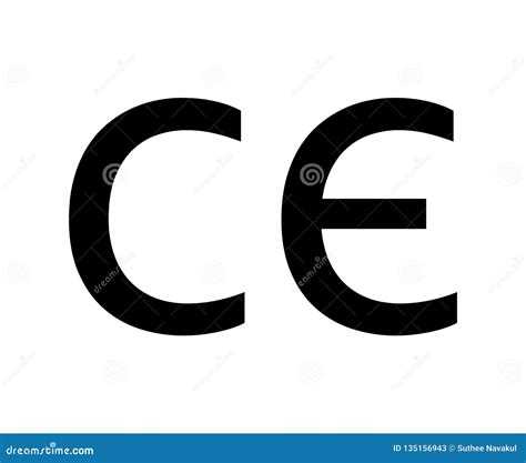 Ce Mark Icon On White Background. Flat Style. Box Sign Icon For Your ...