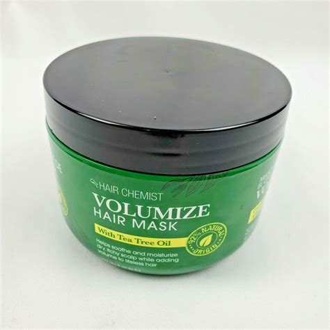 Hair Chemist Volumize Hair Mask Moisturizing Formula With Tea Tree Oil 8oz Ebay