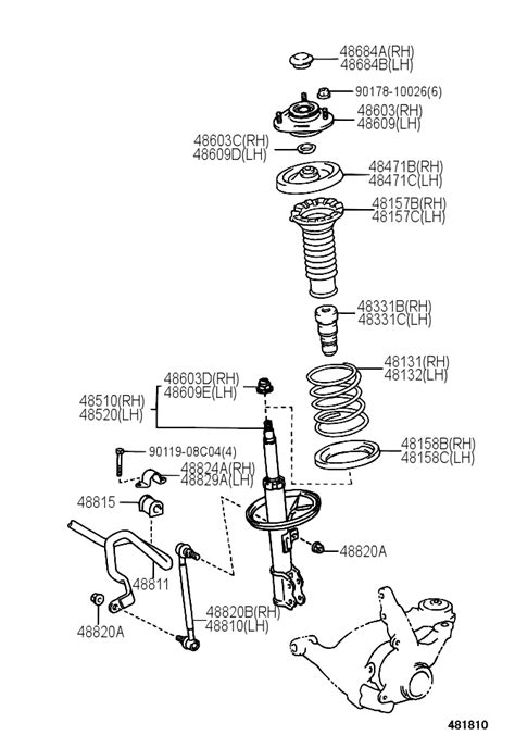 Left Front Suspension Strut Mount Informacionpublica Svet Gob Gt