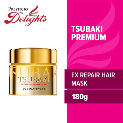 TSUBAKI Premium EX Repair Mask (180g) | Lazada