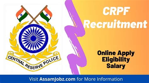 Crpf Recruitment 2023 Apply Online For 9212 Constable Posts