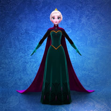 3d Elsa Elsaa Model