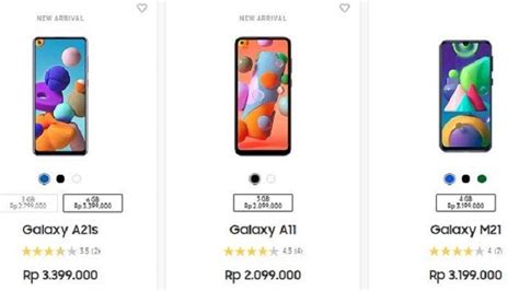 Lengkap Daftar Harga Hp Samsung Terbaru Akhir Juni 2020 Galaxy A01