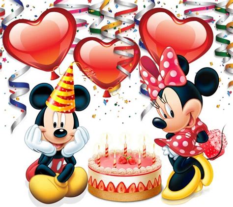 Saludos De Cumpleaños Mickey Mouse