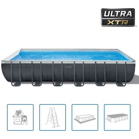 Intex Piscina Rettangolare Ultra Xtr Frame Cm Intex Piscina