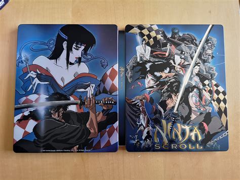 Ninja Scroll Collectors Edition Steelbook Blu Ray DVD Unboxing