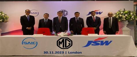 Joint Venture Between Jsw Group And Mg Motor Aims To Sell Million