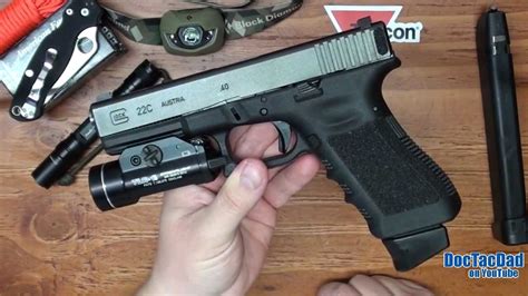 Project Glock Streamlight Tlr 1s Weapons Light Youtube