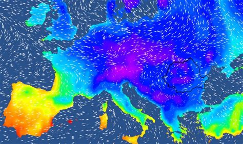 Val De Aer Polar N Rom Nia Temperaturi Sub Zero Grade I N Vestul